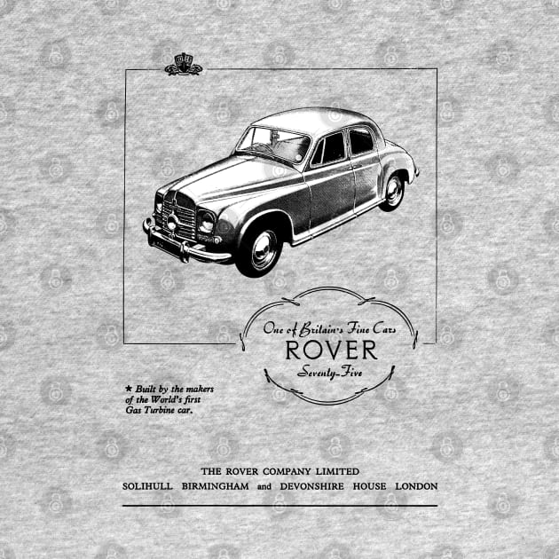 ROVER P4 - advert by Throwback Motors